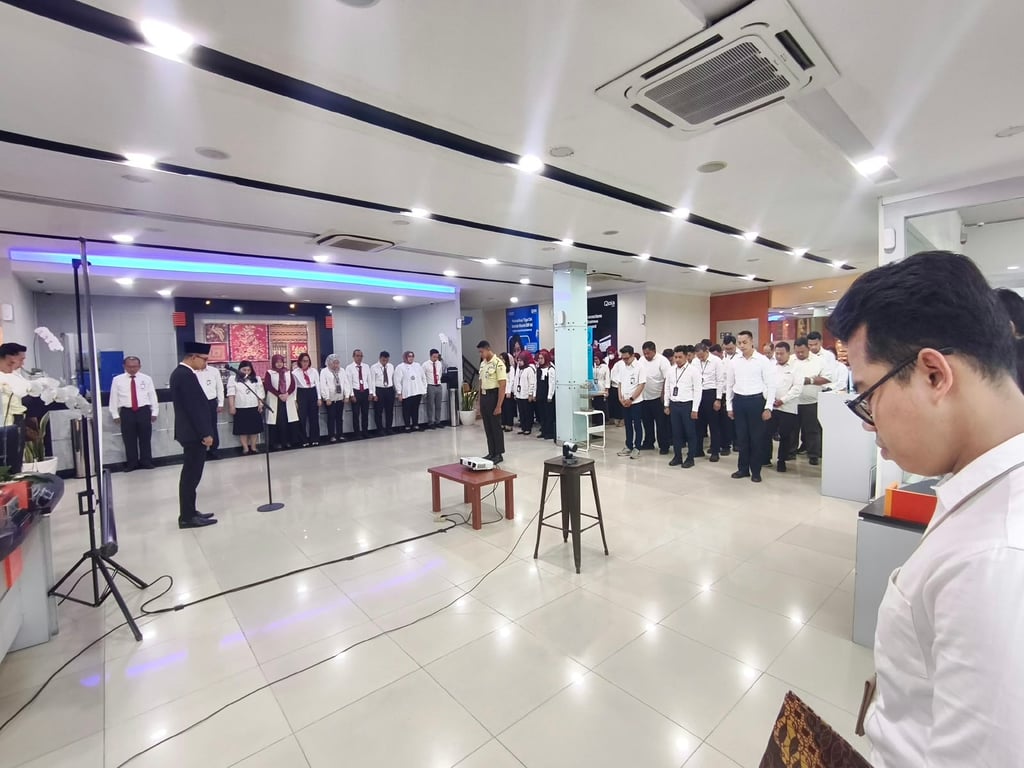 BRI BO Rawamangun Peringati Hari Kesaktian Pancasila dengan Khidmat dan Penuh Semangat Kebangsaan