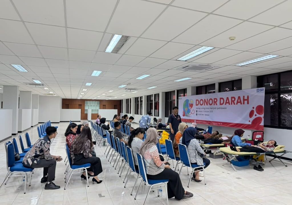 BRI Region 6 Gelar Donor Darah, Wujudkan Kepedulian dan Semangat Berbagi