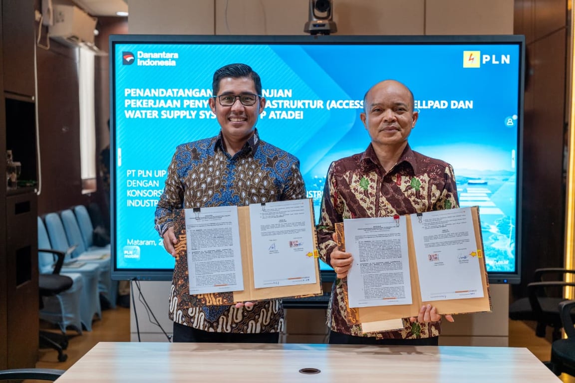 PLN NPC dan PLN UIP Nusra Teken Kontrak Penyiapan Infrastruktur PLTP Atadei PLN NPC dan PLN UIP Nusra Teken Kontrak Penyiapan Infrastruktur PLTP Atadei