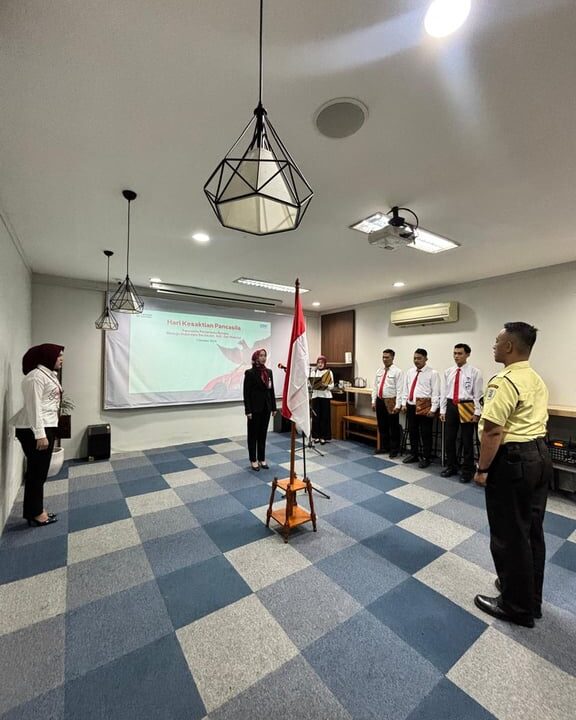 BRI BO Artha Gading Peringati Hari Kesaktian Pancasila dengan Khidmat dan Penuh Semangat Kebangsaan