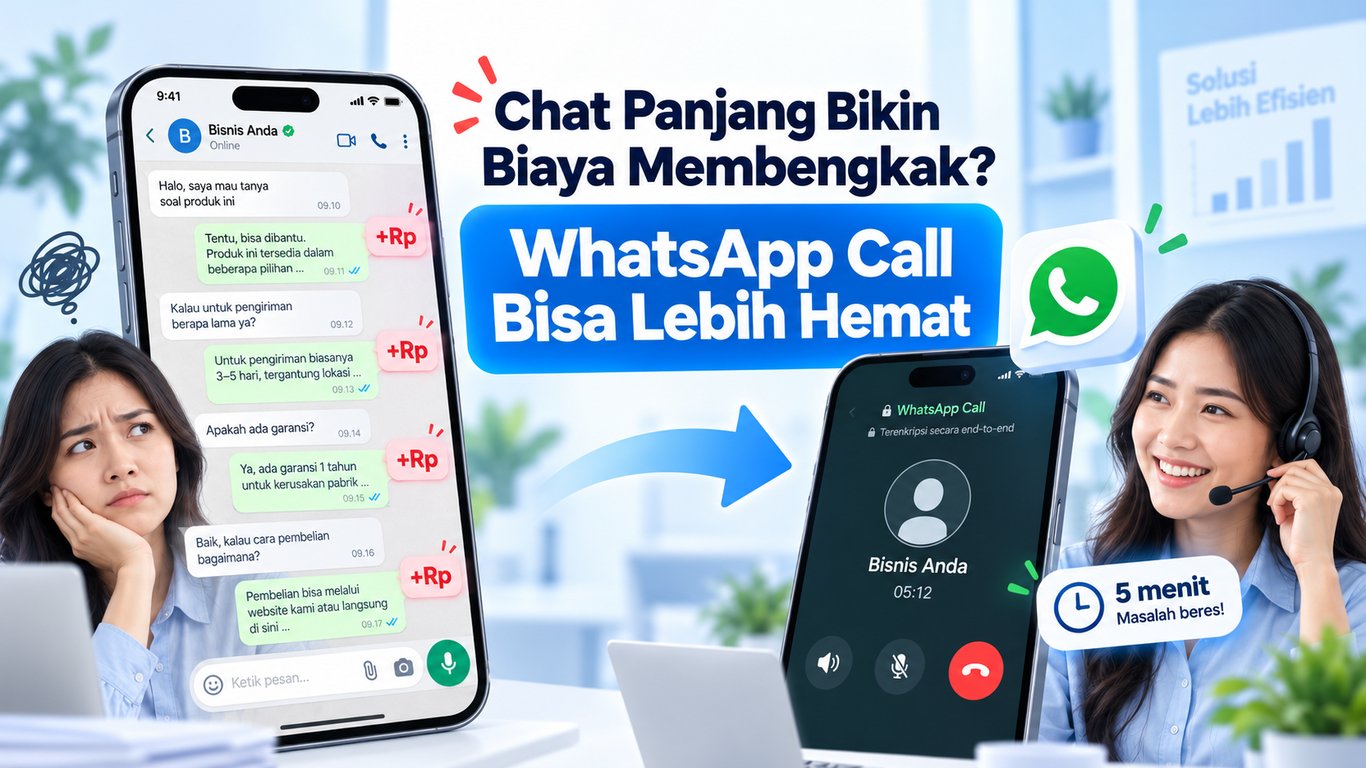 Chat Panjang Bikin Biaya Membengkak? WhatsApp Call Bisa Lebih Hemat Chat Panjang Bikin Biaya Membengkak? WhatsApp Call Bisa Lebih Hemat