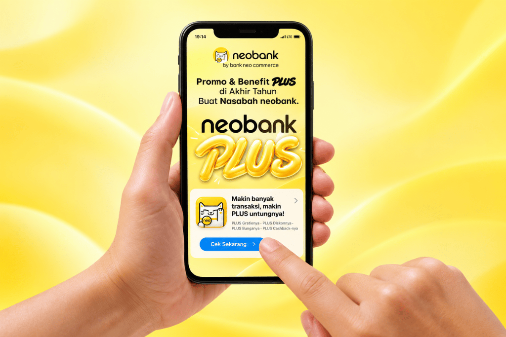 neobank Plus Resmi Hadir: PLUS Gratisnya, PLUS Diskonnya, PLUS Bunganya