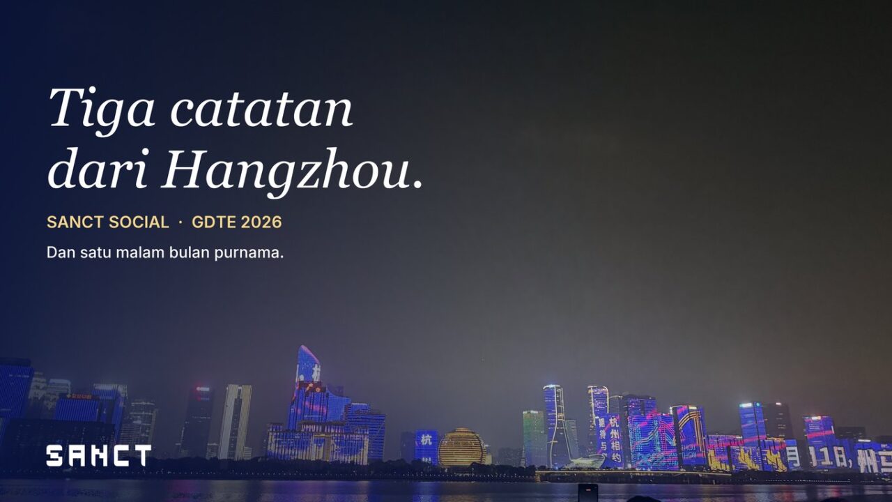Tiga Catatan dari Hangzhou: Pendiri Sanct Social soal Dukungan Tiongkok untuk Startup, Pembagian Peran Antarkota, dan Malam Bulan Purnama yang Menggerakkan Satu Kota