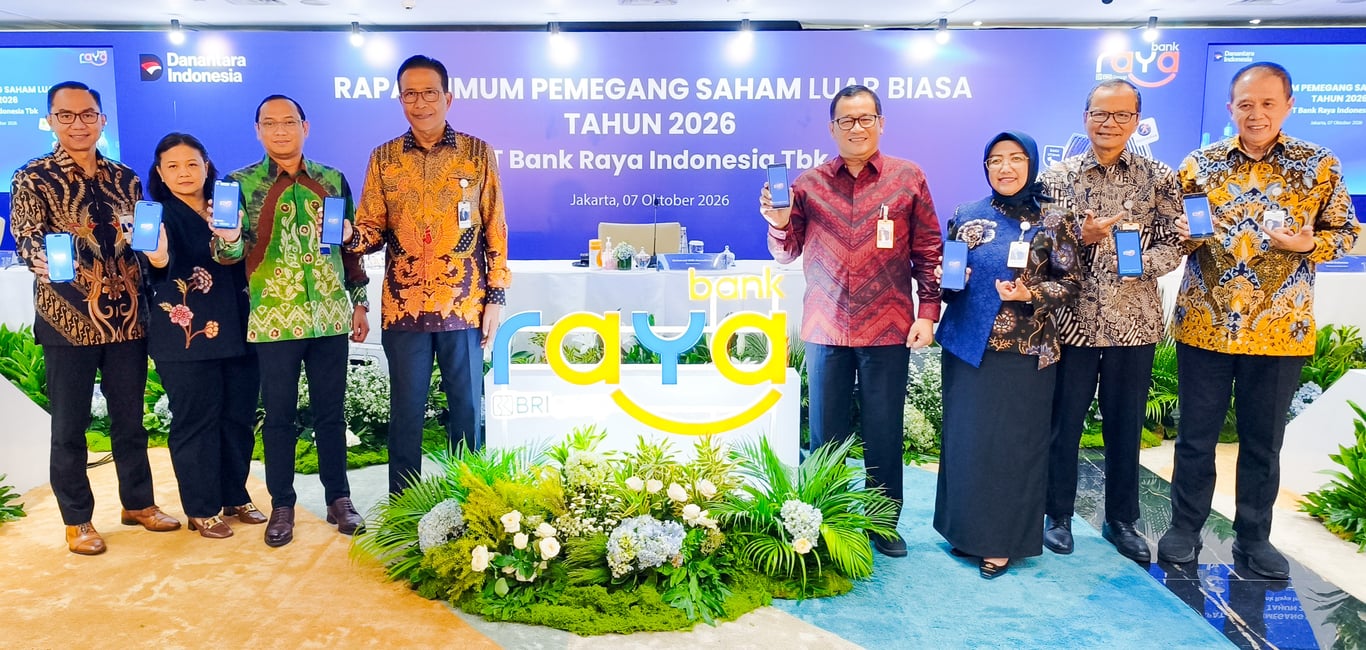 Bank Raya Gelar RUPSLB 2026, Perkuat Fondasi Pertumbuhan Bisnis yang Berkelanjutan Bank Raya Gelar RUPSLB 2026, Perkuat Fondasi Pertumbuhan Bisnis yang Berkelanjutan