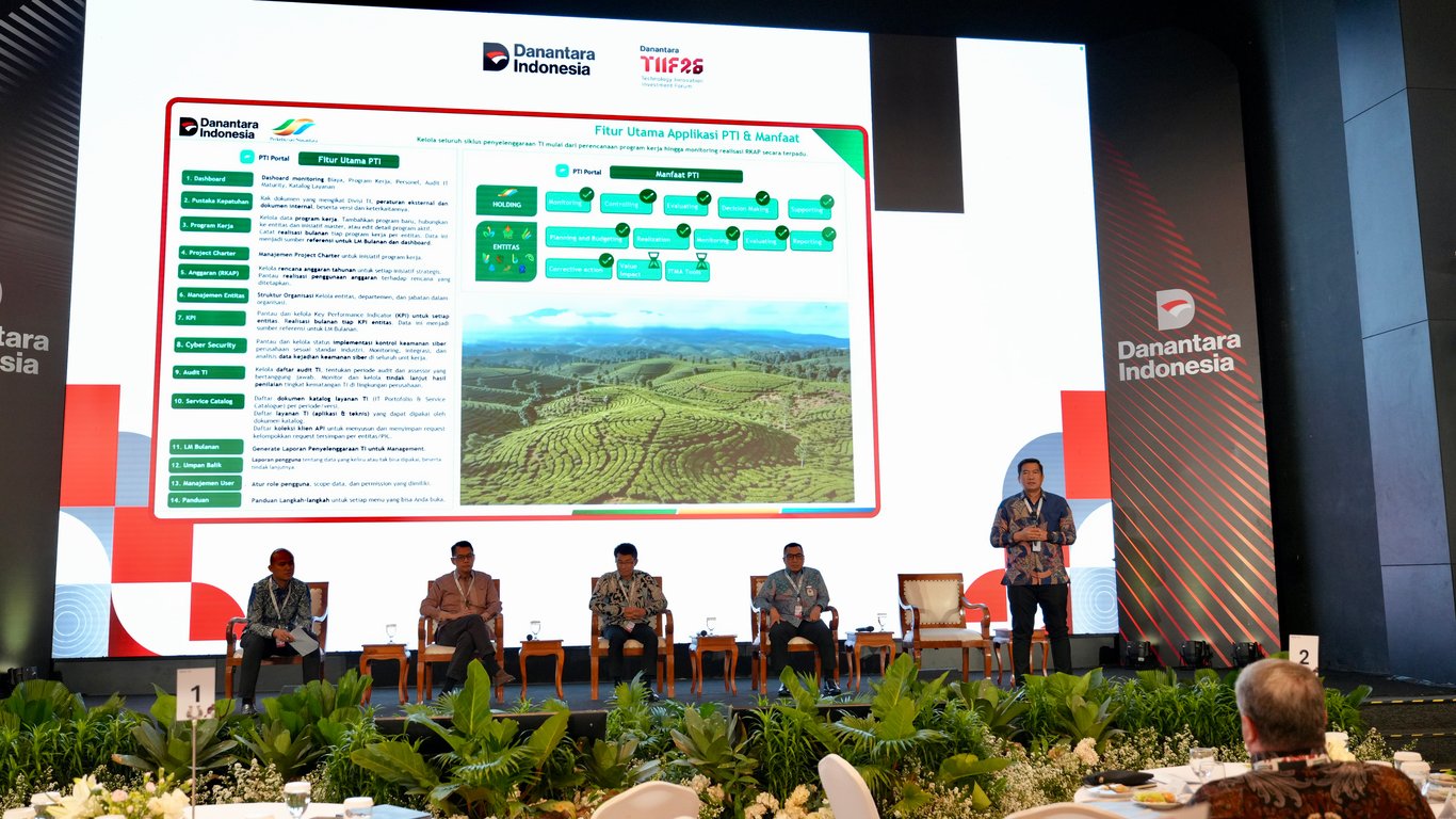 PTPN III Perkenalkan Platform Digital Terintegrasi dalam Forum Inovasi Teknologi Danantara 2026 PTPN III Perkenalkan Platform Digital Terintegrasi dalam Forum Inovasi Teknologi Danantara 2026