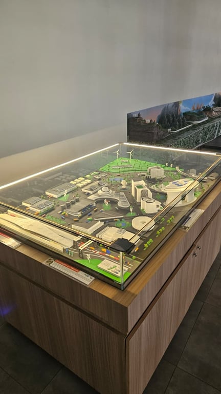 Smart Futuristic City Diorama Karya BINUS @Semarang Tampil di Sewunara 2026