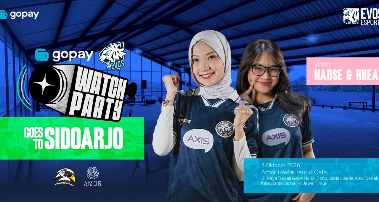 Ketika Komunitas Menjadi Mesin Pertumbuhan Esports: EVOS dan GoPay Bawa MPL Lebih Dekat ke Sidoarjo