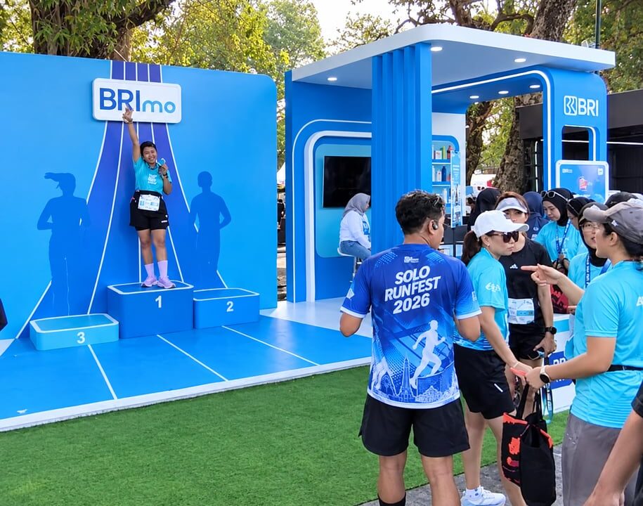 Di tengah Kerumunan Solo Run Fest 2026, BRI Eksis Hadirkan Layanan Perbankan