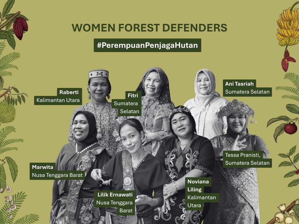 Tujuh Perempuan Penjaga Hutan Bawa Cerita Kepemimpinan dan Penghidupan dari Hutan Indonesia ke Bangkok Climate Action Week 2026 Tujuh Perempuan Penjaga Hutan Bawa Cerita Kepemimpinan dan Penghidupan dari Hutan Indonesia ke Bangkok Climate Action Week 2026