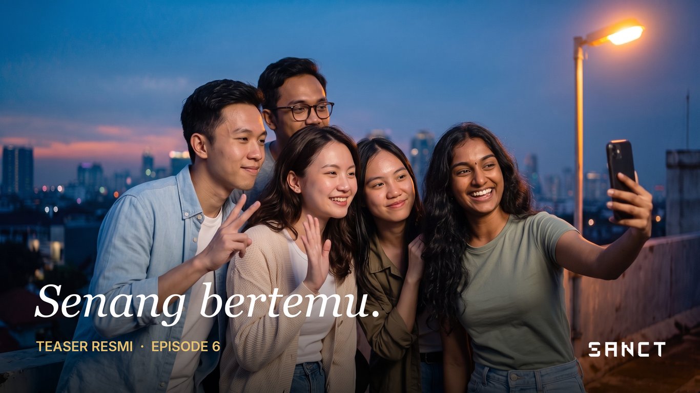Berteman di Sanct Social Dimulai dari Bertemu Langsung: Episode 6 Mengikuti Satu Hari di Jakarta Bersama Teman dari Singapura dan Malaysia Berteman di Sanct Social Dimulai dari Bertemu Langsung: Episode 6 Mengikuti Satu Hari di Jakarta Bersama Teman dari Singapura dan Malaysia