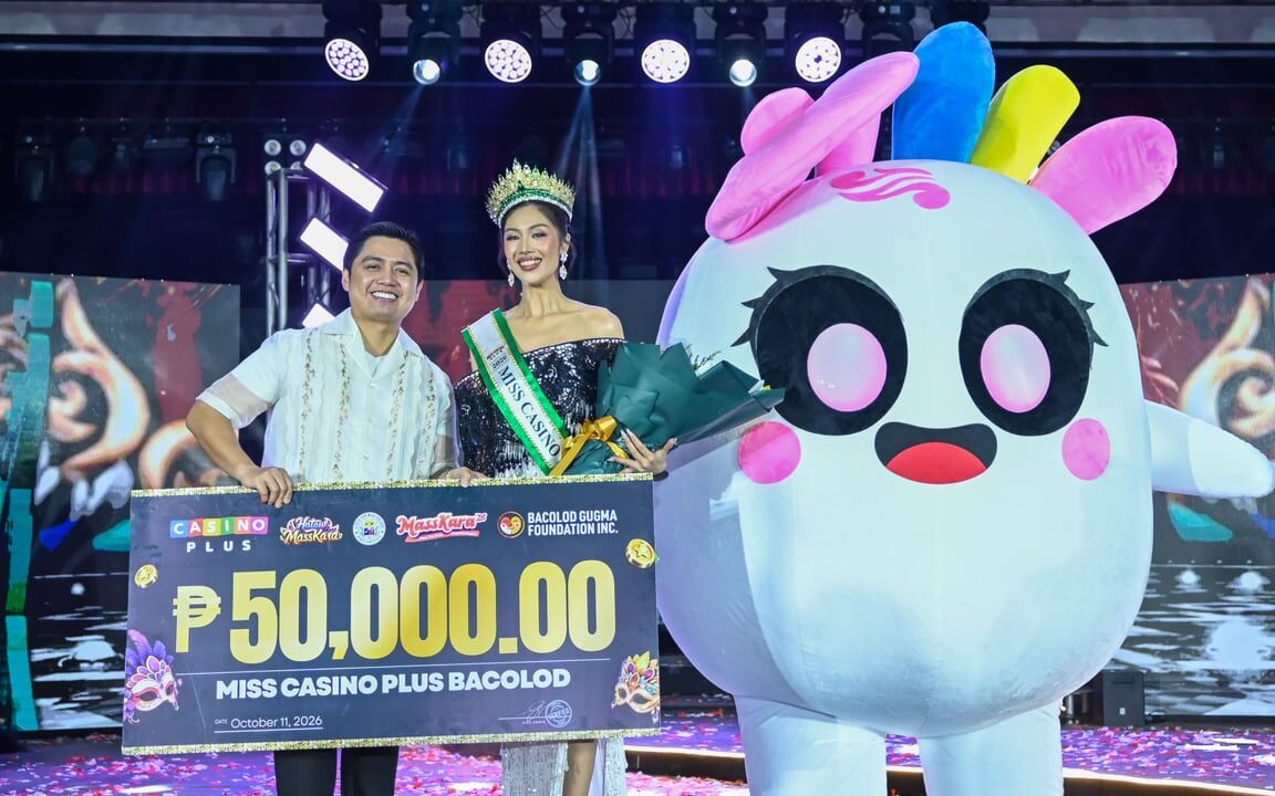 Casino Plus Energizes Bacolod During ‘Hataw MassKara!’ Opening; Crowns First-Ever Miss Casino Plus Bacolod