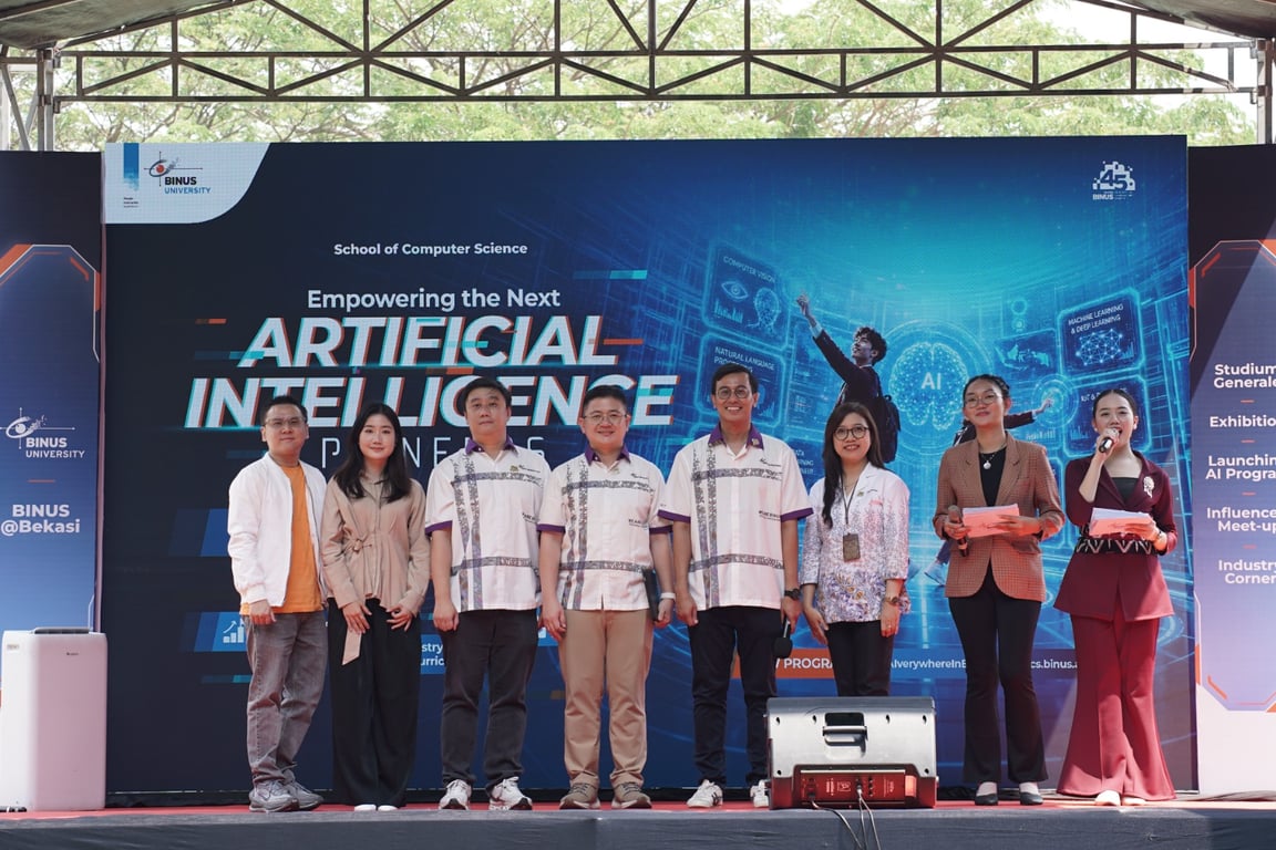 BINUS @Bekasi Perkuat Talenta AI Indonesia melalui Program Artificial Intelligence bagi Generasi Muda BINUS @Bekasi Perkuat Talenta AI Indonesia melalui Program Artificial Intelligence bagi Generasi Muda