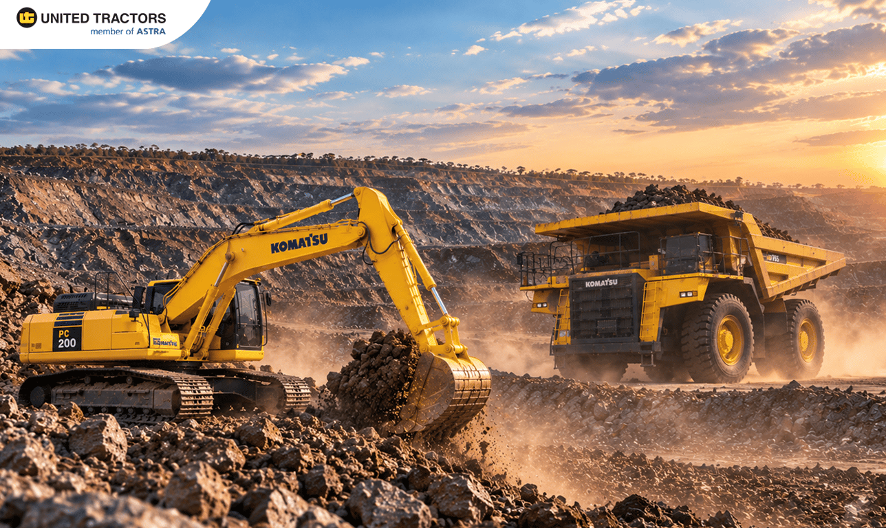 Risiko Menggunakan Sparepart Komatsu Non-Original dan Cara Mendapatkan Part Asli Bergaransi melalui UT Connect