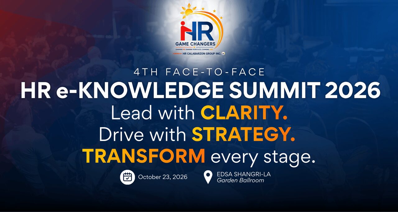 The Future of HR Is Here: 4th HR e-Knowledge Summit 2026 Challenges Philippine Organizations to Lead the AI Revolution