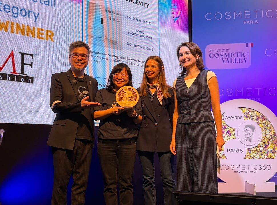 Taiwan’s JUBILEE Biomedical Wins France’s COSMETIC 360 Innovation Award, Bringing Cold Plasma Skincare Innovation to Malaysia