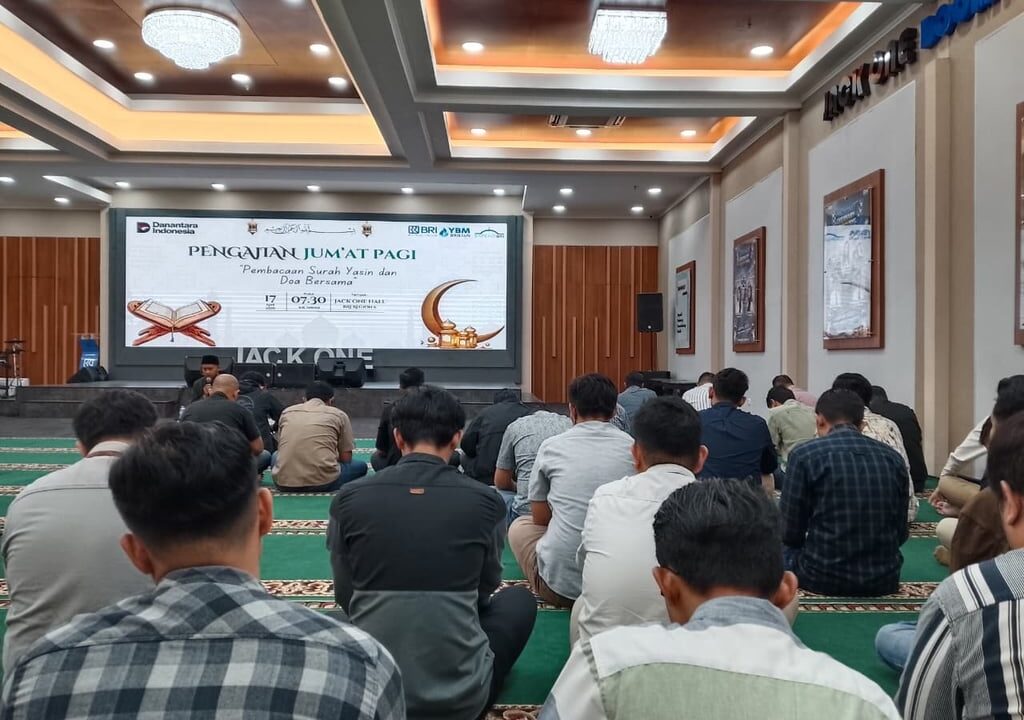BRI Region 6 Gelar Pengajian Jumat Rutin, Perkuat Keimanan dan Silaturahmi Pekerja