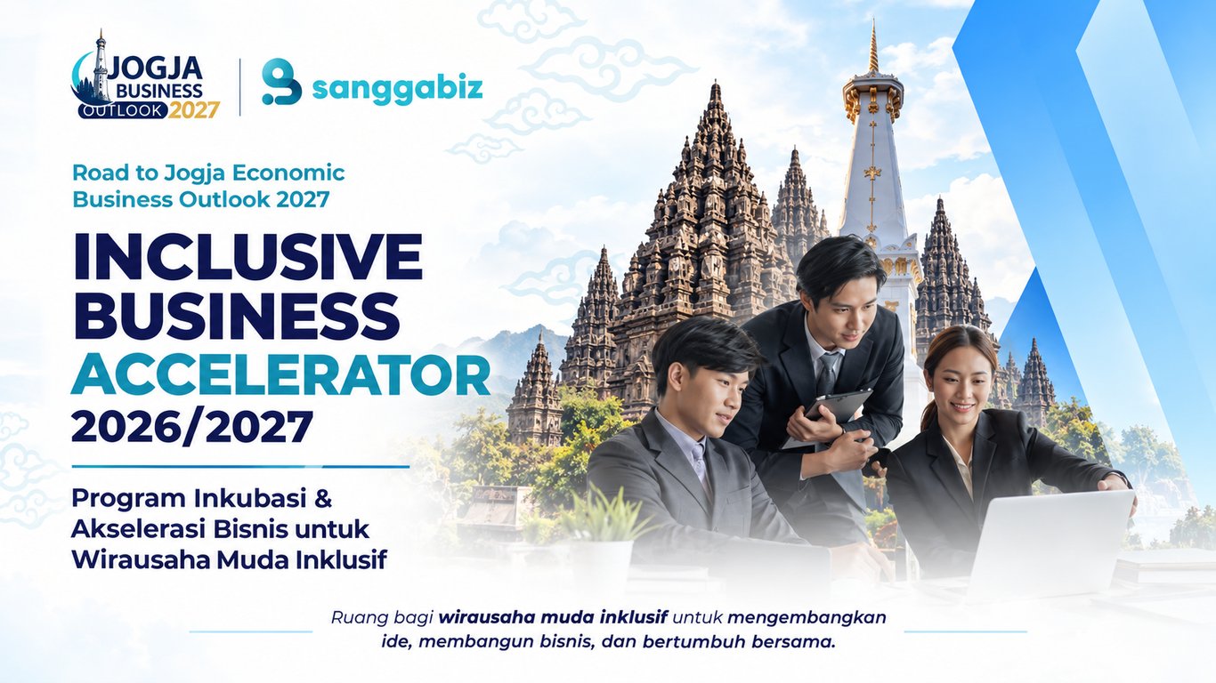 Road to Jogja Business & Economic Outlook 2027: 30 Peserta Terpilih Siap Mengikuti Inclusive Business Accelerator Sanggabiz Road to Jogja Business & Economic Outlook 2027: 30 Peserta Terpilih Siap Mengikuti Inclusive Business Accelerator Sanggabiz