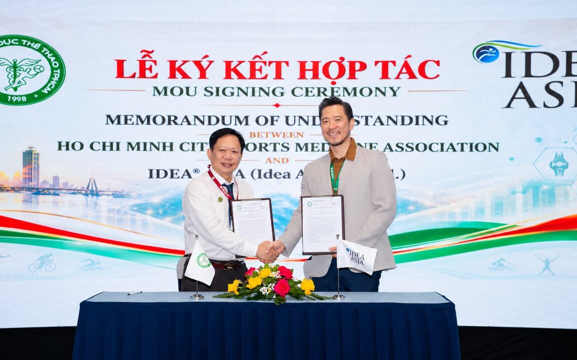 IDEA® ASIA và HSMA ký kết MOU hợp tác về đào tạo y học thể thao và fitness