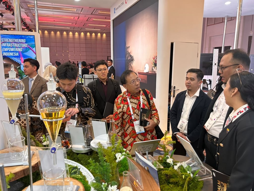 Akselerasi Hilirisasi Berbasis Teknologi, PTPN III (Persero) Tampilkan Portofolio Inovasi Olahan Kelapa Sawit di DTIIF 2026 Akselerasi Hilirisasi Berbasis Teknologi, PTPN III (Persero) Tampilkan Portofolio Inovasi Olahan Kelapa Sawit di DTIIF 2026