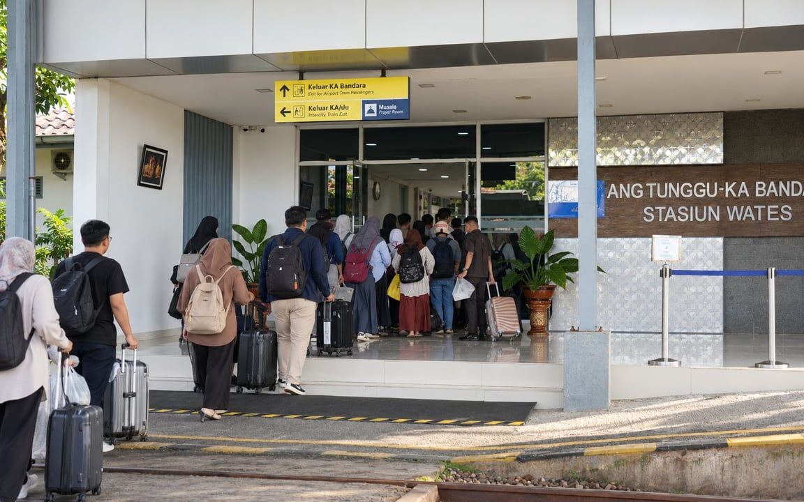 Selama Dilayani PT Railink, KAI Bandara dari Stasiun Wates Layani 948.336 Penumpang