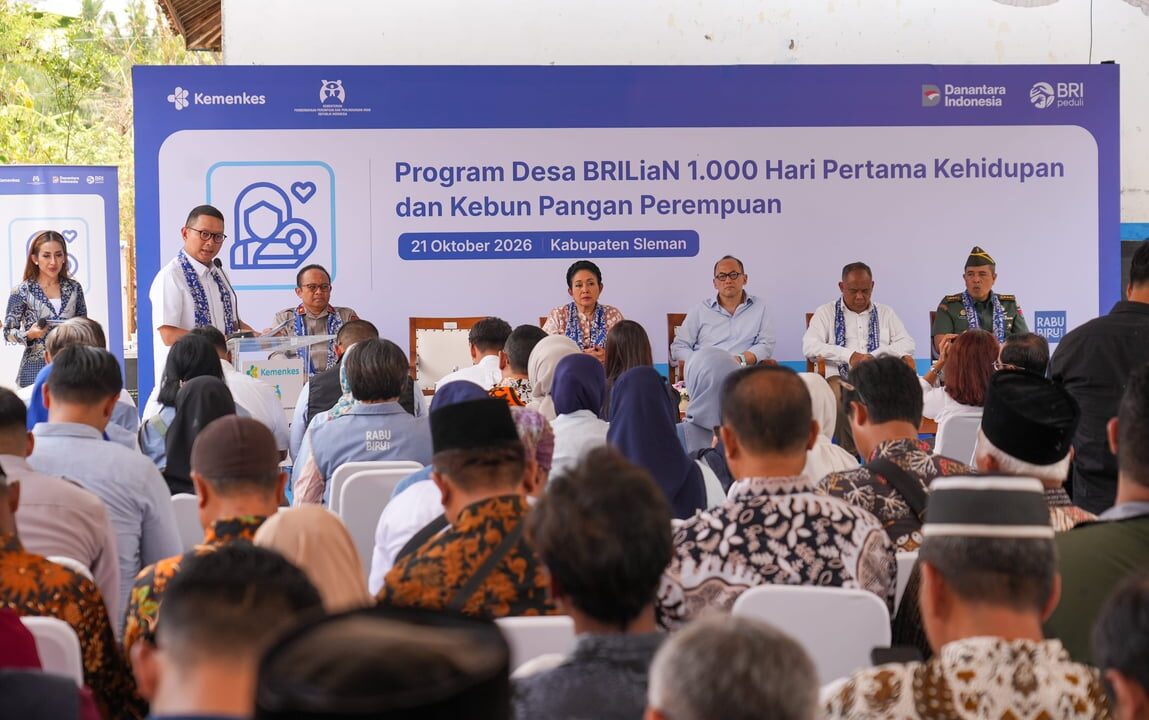 Dukung Kesehatan Ibu dan Anak, BRI Peduli Resmikan Posyandu Lily dan Kebun Pangan Perempuan di Yogyakarta